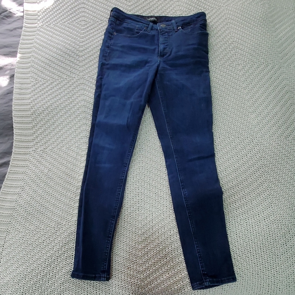 Express ankle legging high rise jeans